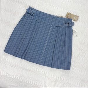 Pascal Millet Striped A-line Mini Skirt NWT